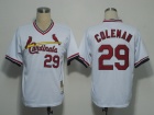 St. Louis Cardinals #29 Coleman White M&N 1985 Jerseys