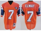 NFL Jerseys Danver Broncos #7 John Elway orange Throwback Football Jersey