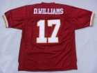 Washington Redskins #17 D.williams Red M&N Jerseys