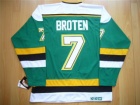 Dallas Stars #7 Broten Green CCM NHL Jerseys