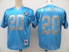 NFL Jerseys Detroit Lions #20 Sanders Light Blue M&N Jerseys