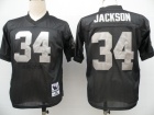 Oakland Raiders #34 BO JACKSON black m&n jerseys