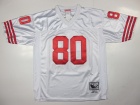 San Francisco 49ers #80 Rice White M&N Jerseys