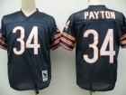 Chicago Bears #34 Payton Blue M&N With Small Number Jerseys