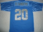 NFL Jerseys Detroit Lions #20 Sanders Light Blue M&N Jerseys