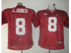 Alabama Crimson Tide #8 J.Jones Red NCAA Football Jerseys