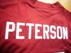 Oklahoma Sooners #28 PETERSON Red Jerseys