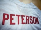 Oklahoma Sooners #28 PETERSON White Jerseys