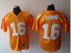 Tennessee Vols #16 MANNING Orange ncaa Jerseys