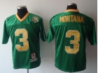 NOTRE DAME #3 MONTANA Green Jerseys