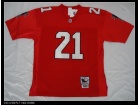 Atlanta Falcons #21 Deion Sanders Red Throwback Jersey