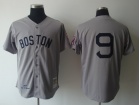 Boston Red Sox #9 Ted Williams Grey 1939 Mitchell & Ness Jersey