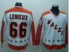 Pittsburgh Penguins #66 Mario Lemieux White CCM ALL STAR WALES Jerseys