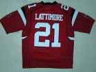 South Carolina Gamecocks #21 Marcus Lattimore Garnet NCAA Football Jerseys