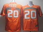 Miami Hurricanes #20 Ed Reed Orange NCAA Football Jerseys