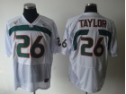 Miami Hurricanes #26 Sean Taylor White NCAA Football Jerseys