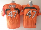 Miami Hurricanes #47 Michael Irvin Orange NCAA Football Jerseys