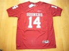 Oklahoma Sooners #14 Sam Bradford Red NCAA Football Jerseys