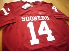 Oklahoma Sooners #14 Sam Bradford Red NCAA Football Jerseys