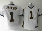 California Golden Bears #1 DeSean Jackson White NCAA Football Jerseys