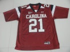 South Carolina Gamecocks #21 Marcus Lattimore Garnet NCAA Football Jerseys