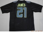 Oregon Ducks #21 LaMichael James Black 2010 Pro Combat Pac-10 BCS Patch NCAA Jerseys