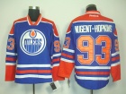 Edmonton Oilers #93 Nugent-Hopkins Light Blue Jersey