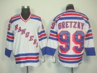 New York Rangers #99 GRETZKY White CCM Jersey