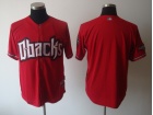 Arizona Diamondbacks Blank Without Name Red Cool Base Jersey