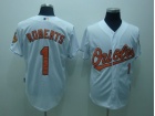 Baltimore Orioles #1 ROBERTS White Cool Base Jerseys