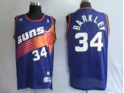 Phoenix Suns #34 Barkley Purple Throwback Basketball Jersey