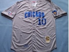 Chicago Cubs #10 RON SANTO mitchell&ness gray jerseys