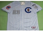 Chicago Cubs #23 SANDBERG 3 PATCHS white jerseys