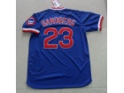 Chicago Cubs #23 SANDBERG Mitchell&ness blue jerseys