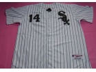 Chicago White Sox #14 KONERKO white With Pinstrip jerseys