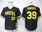 Pittsburgh Pirates #39 Dave Parker Black Throwback Jerseys