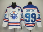 Edmonton Oilers #99 Wayne Gretzky White CCM NHL Jersey