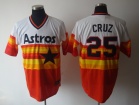 Houston Astros #25 Jose Cruz White Throwback Jerseys