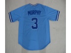 Atlanta Braves #3 Dale Murphy Baby Blue Throwback Jerseys