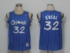 Orlando Magic #32 O'Neal Blue Hardwood Classics Jersey