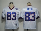 Buffalo Bills #83 Ander Reed White Throwback Jersey