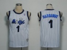 Orlando Magic #1 Hardaway White Jersey