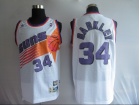 Phoenix Suns #34 Barkley White Throwback Basketball Jersey