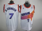 Phoenix Suns #7 K JOHNSON White Swingman Jersey