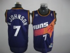 Phoenix Suns #7 K JOHNSON Purple Swingman Jersey