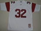 USC Trojans #32 O.J. Simpson White 1968 Heismen NCAA Jersey