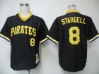 Pittsburgh Pirates #8 Stargell Black M&N Jerseys