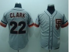 San Francisco Giant #22 Clark Grey M&N Jerseys