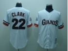 San Francisco Giants #22 Clark White M&N Jerseys