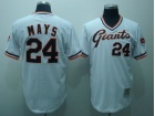 San Francisco Giants #24 Mays White M&N Jerseys